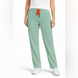 FIGS Scrub Pants Large Petite L/P Light Green Technical Collection